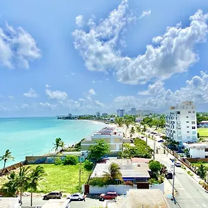 Oceanview Beach Block Balcony Ocean And City View , San Juan Puerto Rico